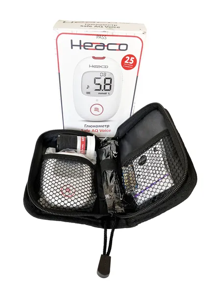 Глюкометр Heaco Safe AQ Voice комплект