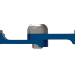 MIKRON - прямий поперечний коннектор (Transverse Connector), 40 мм